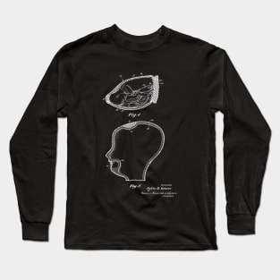 Obstetrics and Midwife Education Vintage Patent Drawing Long Sleeve T-Shirt